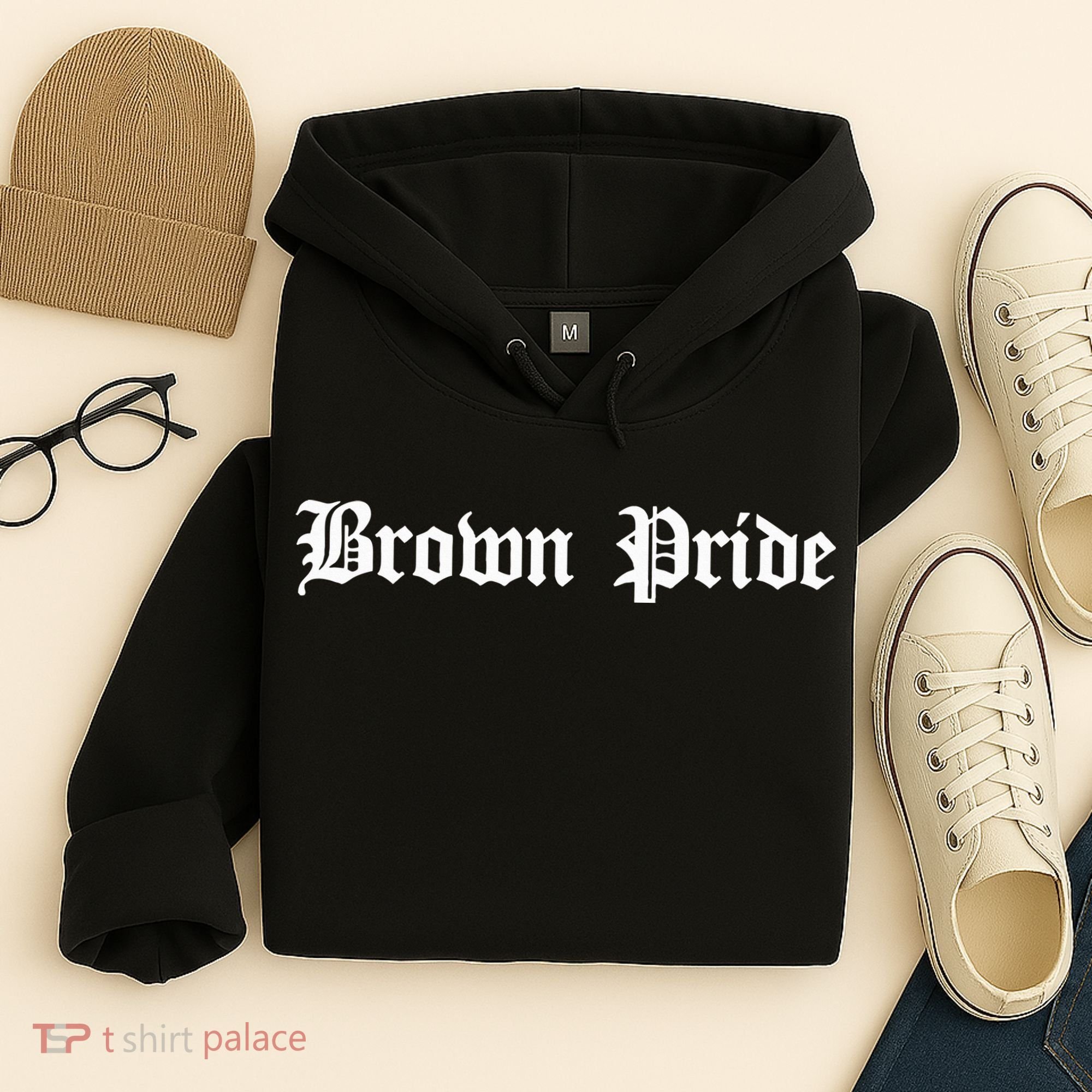 Brown Pride Mexican Native American Chicano Og Latino Hoodie
