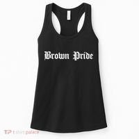 Brown Pride Mexican Native American Chicano Og Latino Women's Tank Top thumb 0