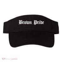 Brown Pride Mexican Native American Chicano Og Latino Visor thumb 0