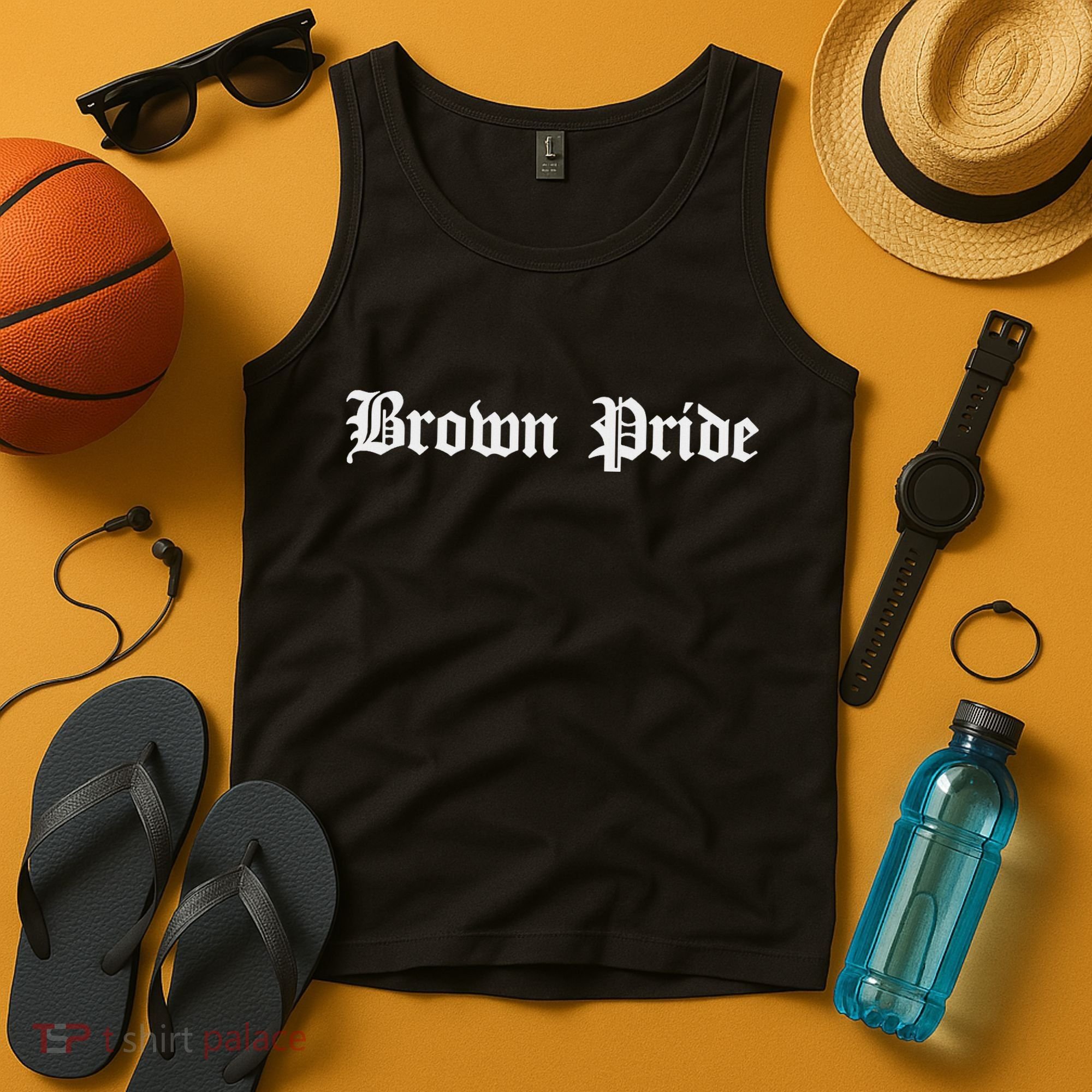 Brown Pride Mexican Native American Chicano Og Latino Tank Top
