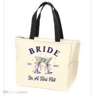 Bachelorette Party Martini Lover Bride An A Tini Bit Bride Tote Bag thumb 3