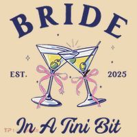Bachelorette Party Martini Lover Bride An A Tini Bit Bride Tote Bag thumb 4