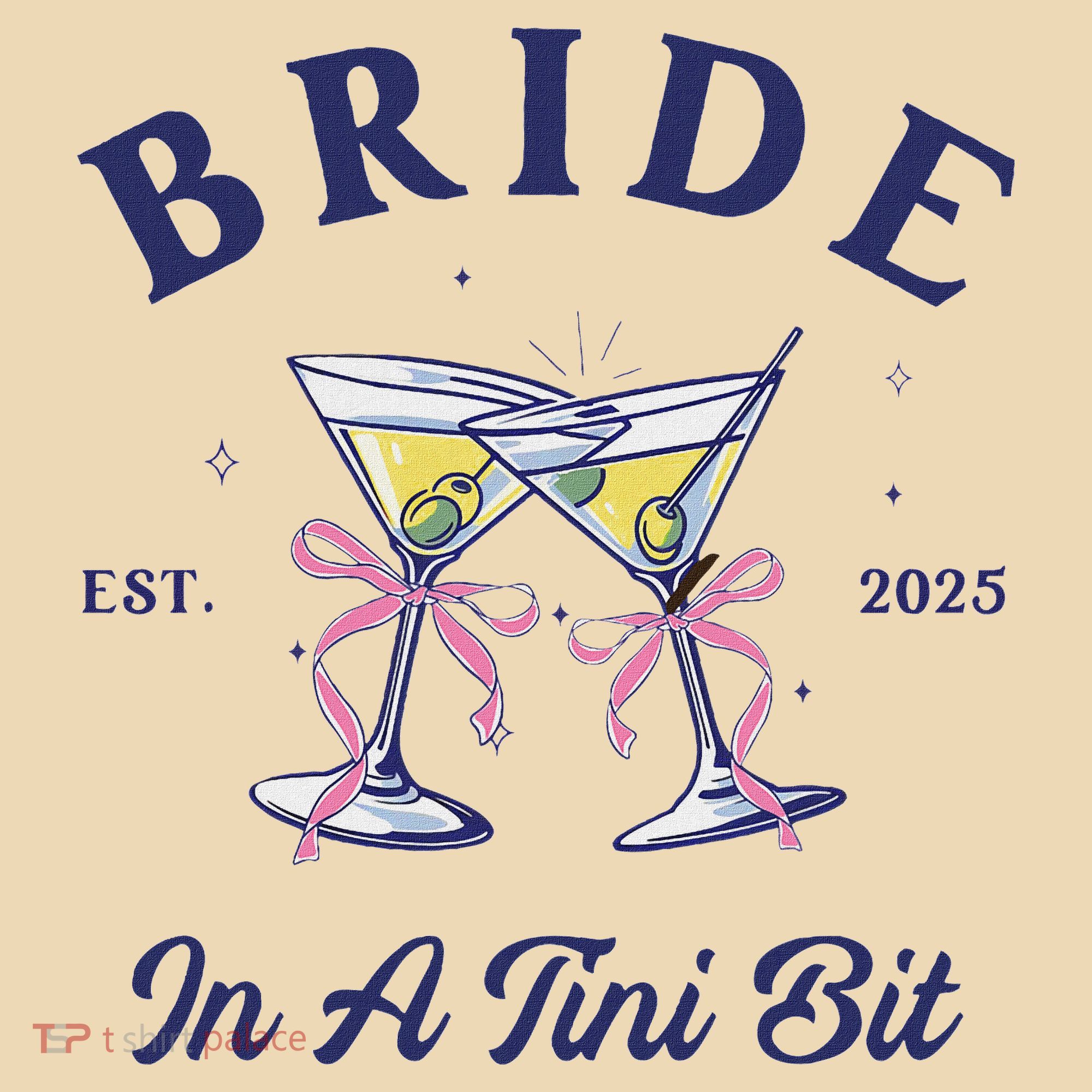 Bachelorette Party Martini Lover Bride An A Tini Bit Bride Tote Bag