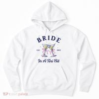 Bachelorette Party Martini Lover Bride An A Tini Bit Bride Hoodie thumb 0