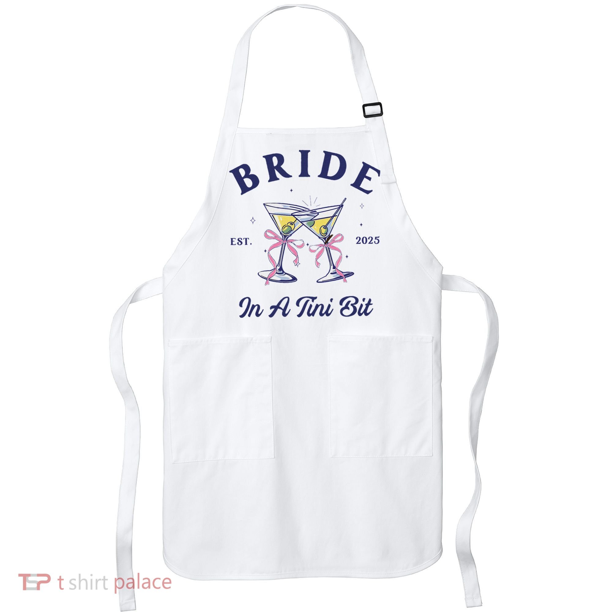 Bachelorette Party Martini Lover Bride An A Tini Bit Bride Apron