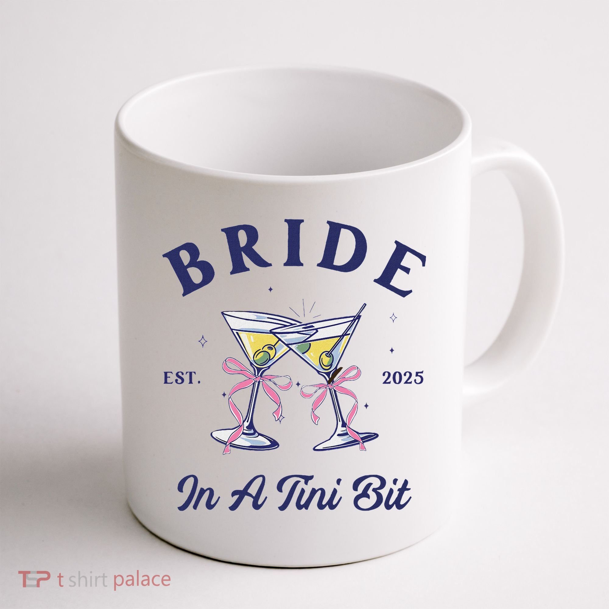Bachelorette Party Martini Lover Bride An A Tini Bit Bride Coffee Mug