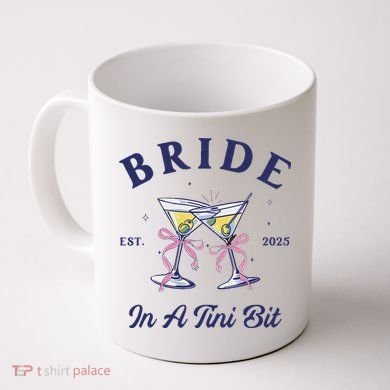 Bachelorette Party Martini Lover Bride An A Tini Bit Bride Coffee Mug