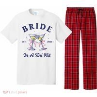 Bachelorette Party Martini Lover Bride An A Tini Bit Bride Pajama Set thumb 0