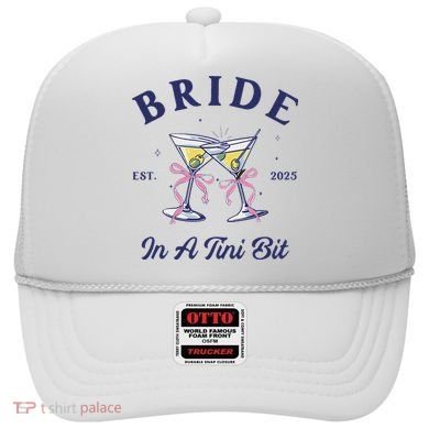 Bachelorette Party Martini Lover Bride An A Tini Bit Bride Hat