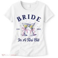 Bachelorette Party Martini Lover Bride An A Tini Bit Bride Women's T-Shirt thumb 0