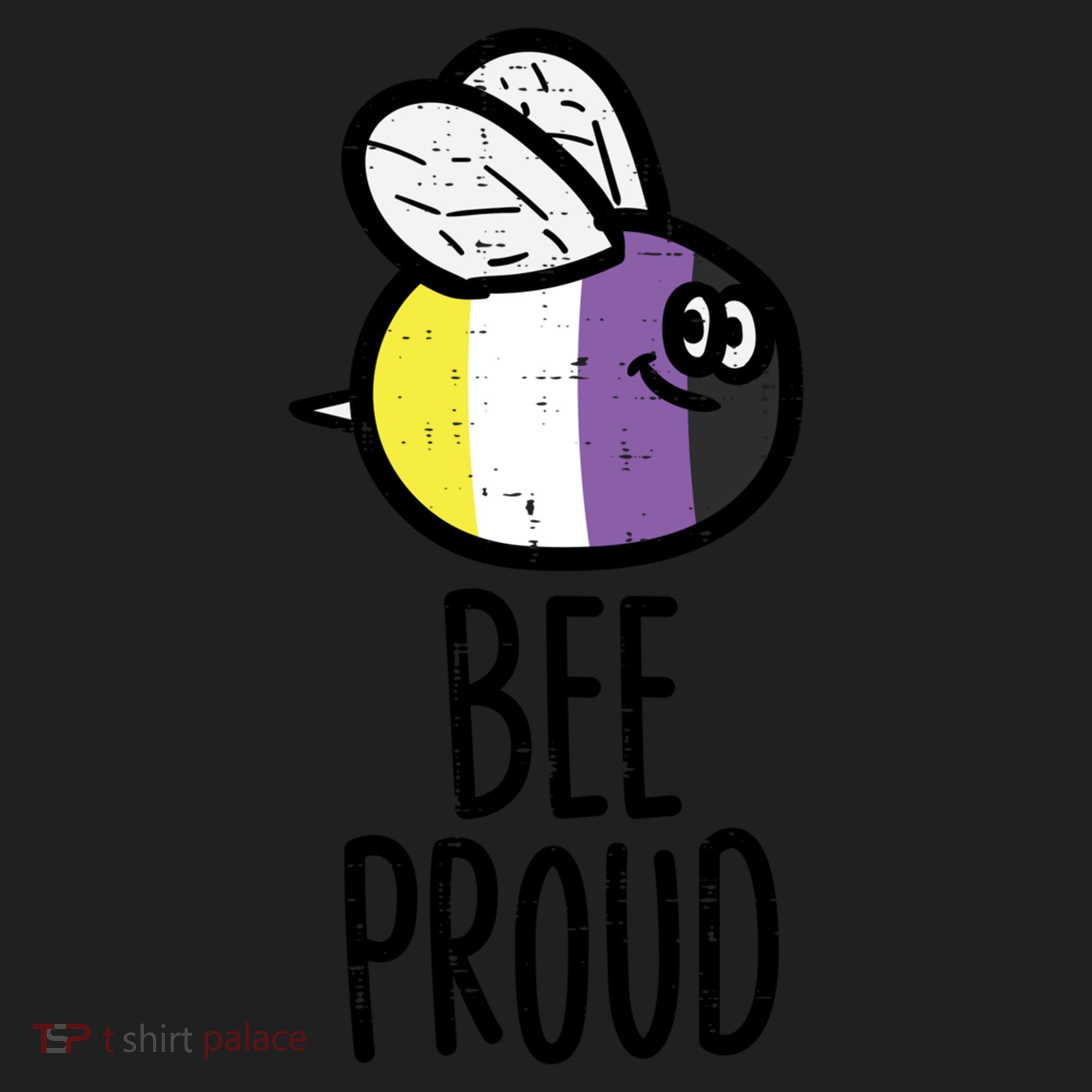 Bee Proud Nonbinary Pride Non Binary Enby Nb Flag Lgbtq Funny Gift Hat