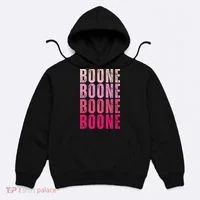 Boone Personalized Name I Love Boone Vintage Hoodie thumb 0
