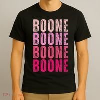 Boone Personalized Name I Love Boone Vintage T-Shirt thumb 3
