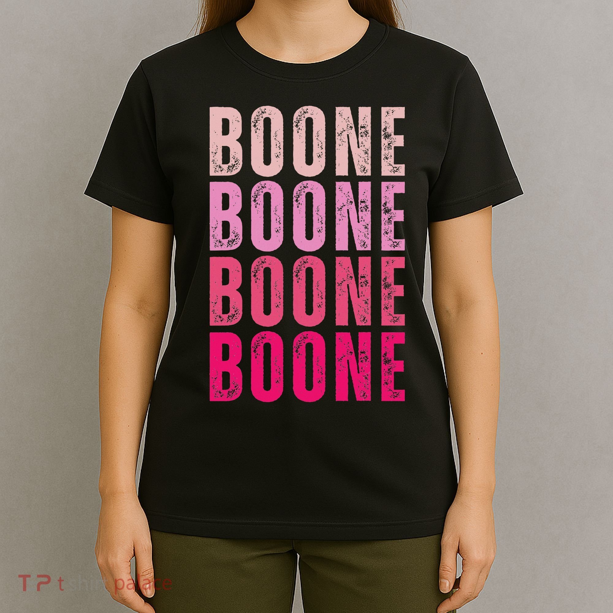Boone Personalized Name I Love Boone Vintage T-Shirt