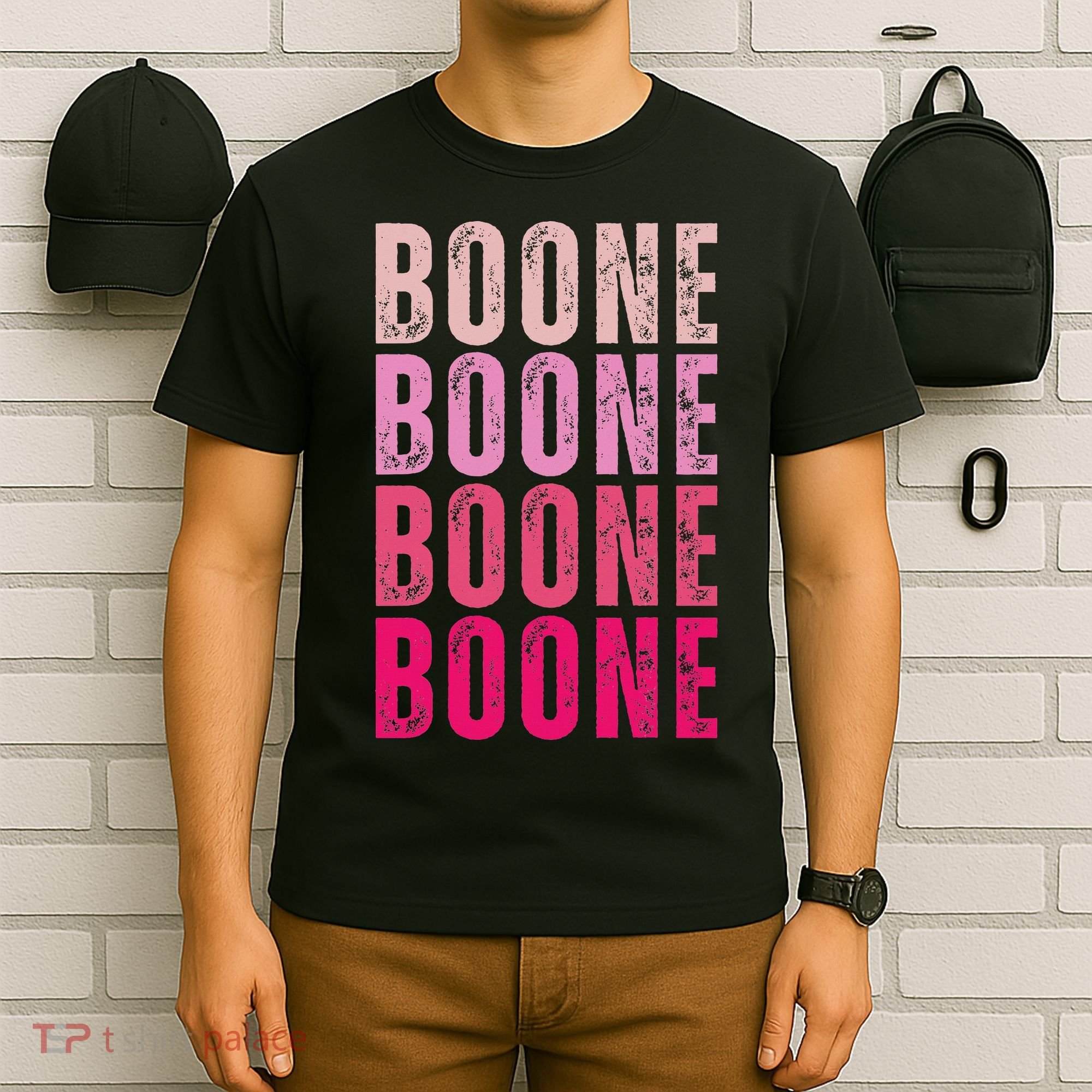 Boone Personalized Name I Love Boone Vintage T-Shirt