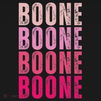Boone Personalized Name I Love Boone Vintage T-Shirt thumb 7