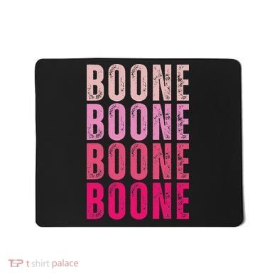 Boone Personalized Name I Love Boone Vintage Mousepad