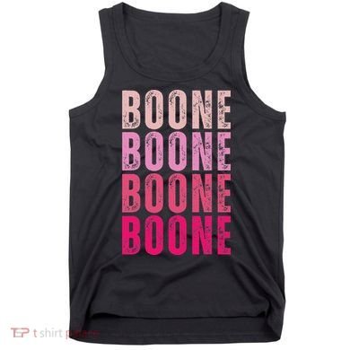 Boone Personalized Name I Love Boone Vintage Tank Top