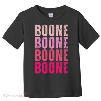 Boone Personalized Name I Love Boone Vintage Toddler T-Shirt