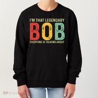 Bob Personal Name First Name Funny Bob Saying Bob Meme Women's Sweatshirt thumb 0
