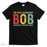 Bob Personal Name First Name Funny Bob Saying Bob Meme T-Shirt thumb 0