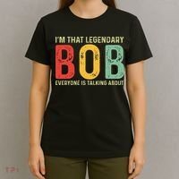 Bob Personal Name First Name Funny Bob Saying Bob Meme T-Shirt thumb 4