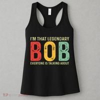 Bob Personal Name First Name Funny Bob Saying Bob Meme Women's Tank Top thumb 3