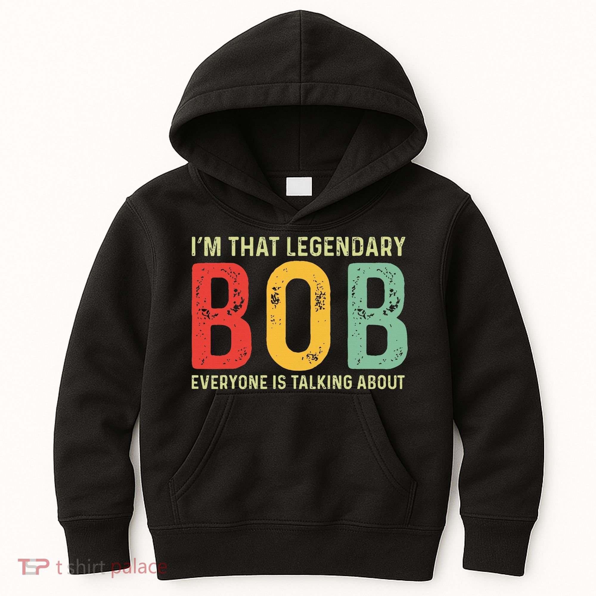 Bob Personal Name First Name Funny Bob Saying Bob Meme Kids Hoodie