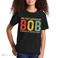 Bob Personal Name First Name Funny Bob Saying Bob Meme Kids T-Shirt thumb 2