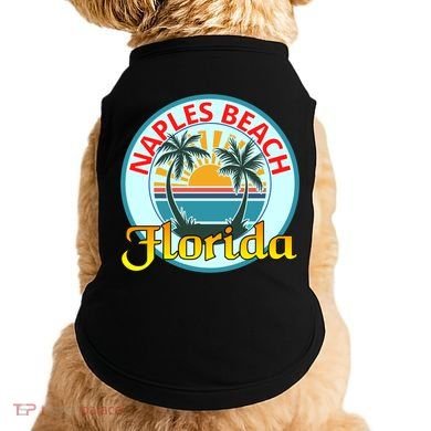 Beach Please Naples Beach Florida Beach Spring Break Gift Doggie Tank