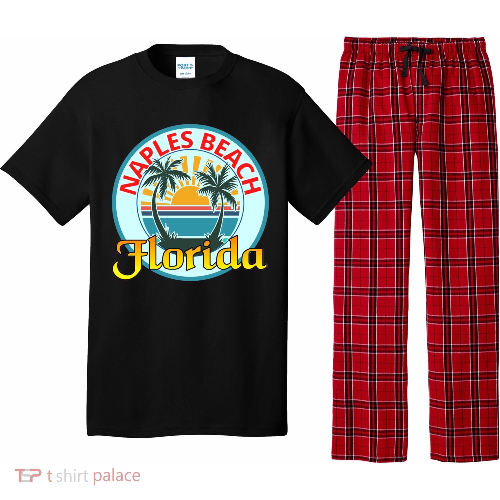 Beach Please Naples Beach Florida Beach Spring Break Gift Pajama Set
