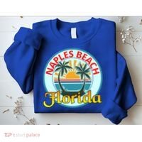 Beach Please Naples Beach Florida Beach Spring Break Gift Sweatshirt thumb 2
