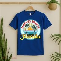 Beach Please Naples Beach Florida Beach Spring Break Gift T-Shirt thumb 2