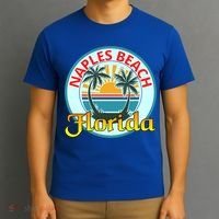 Beach Please Naples Beach Florida Beach Spring Break Gift T-Shirt thumb 3