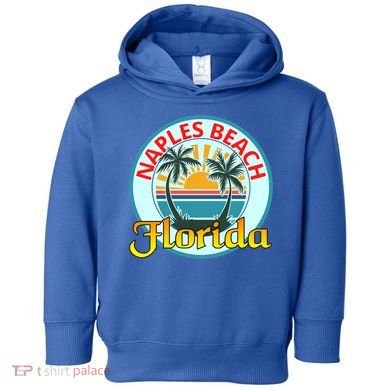Beach Please Naples Beach Florida Beach Spring Break Gift Toddler Hoodie