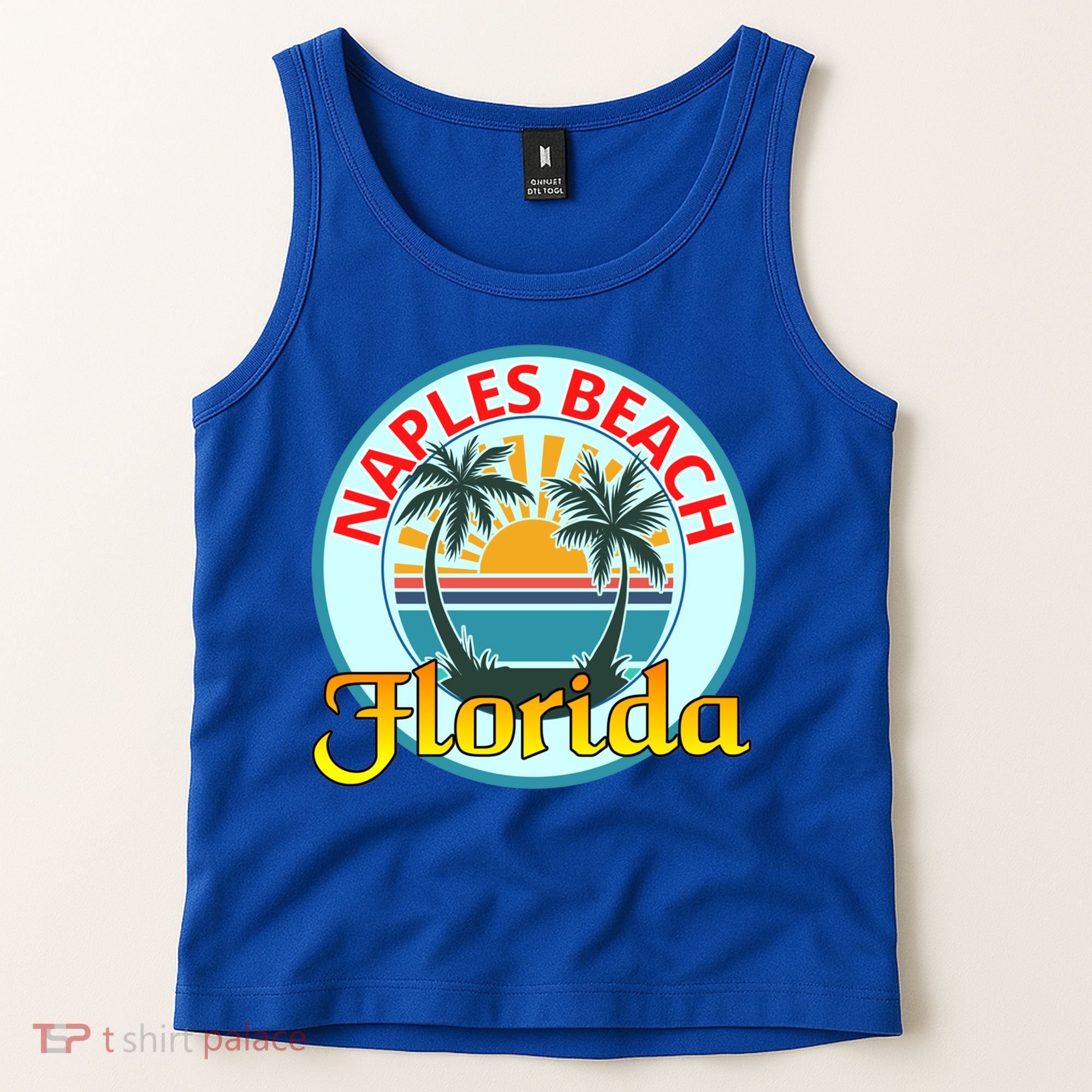 Beach Please Naples Beach Florida Beach Spring Break Gift Tank Top
