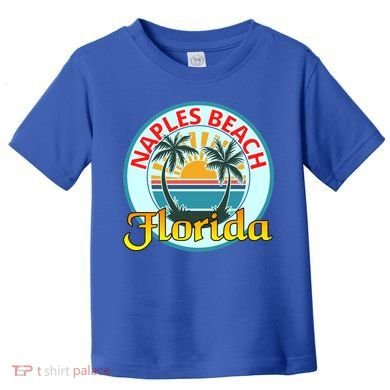 Beach Please Naples Beach Florida Beach Spring Break Gift Toddler T-Shirt