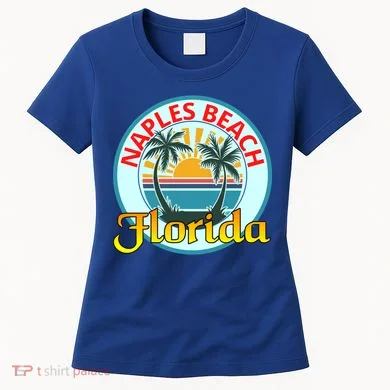 Beach Please Naples Beach Florida Beach Spring Break Gift Women's T-Shirt