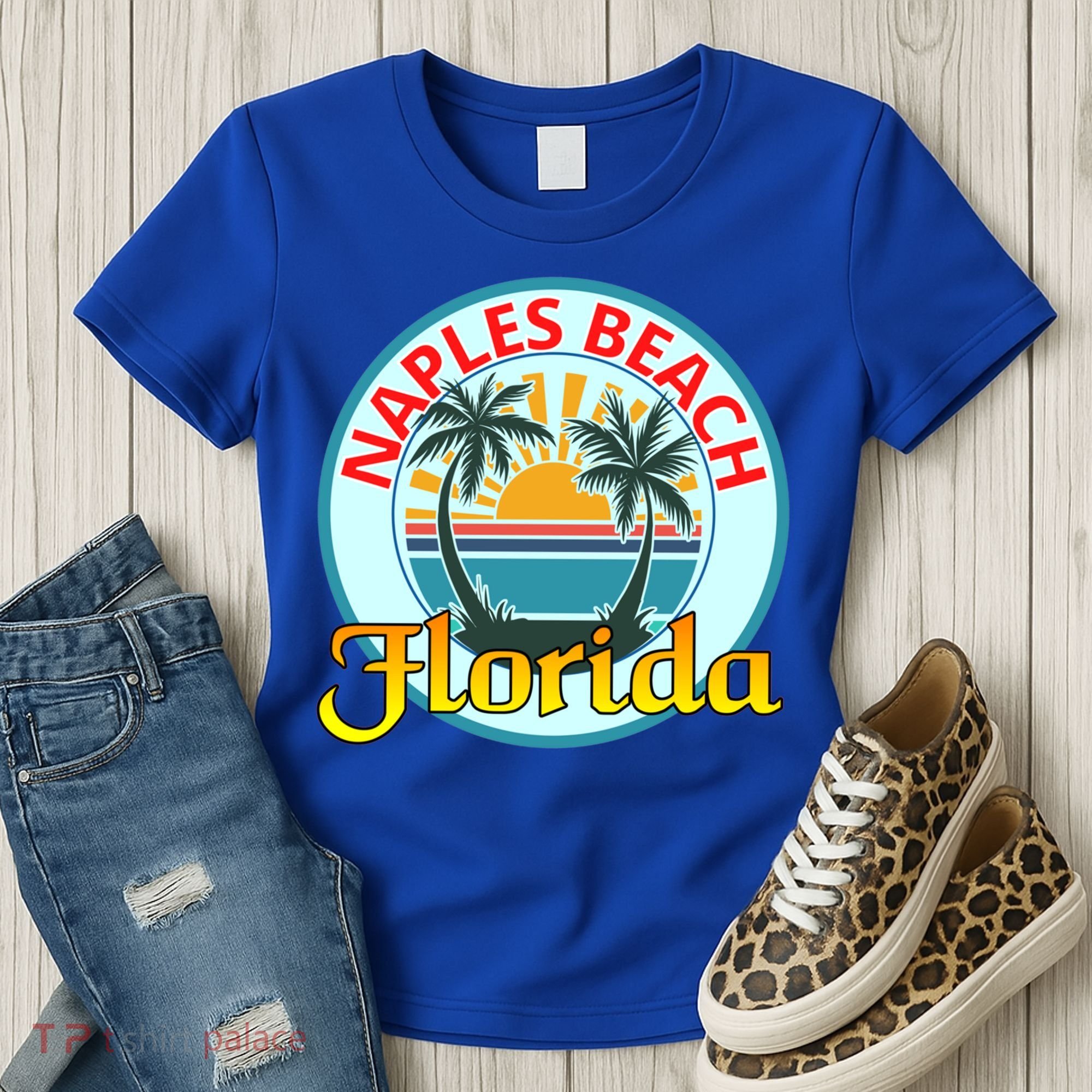 Beach Please Naples Beach Florida Beach Spring Break Gift Women's T-Shirt