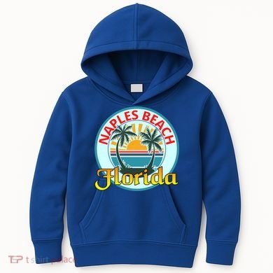 Beach Please Naples Beach Florida Beach Spring Break Gift Kids Hoodie