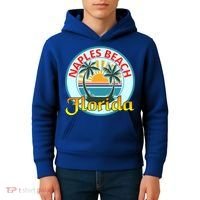 Beach Please Naples Beach Florida Beach Spring Break Gift Kids Hoodie thumb 4
