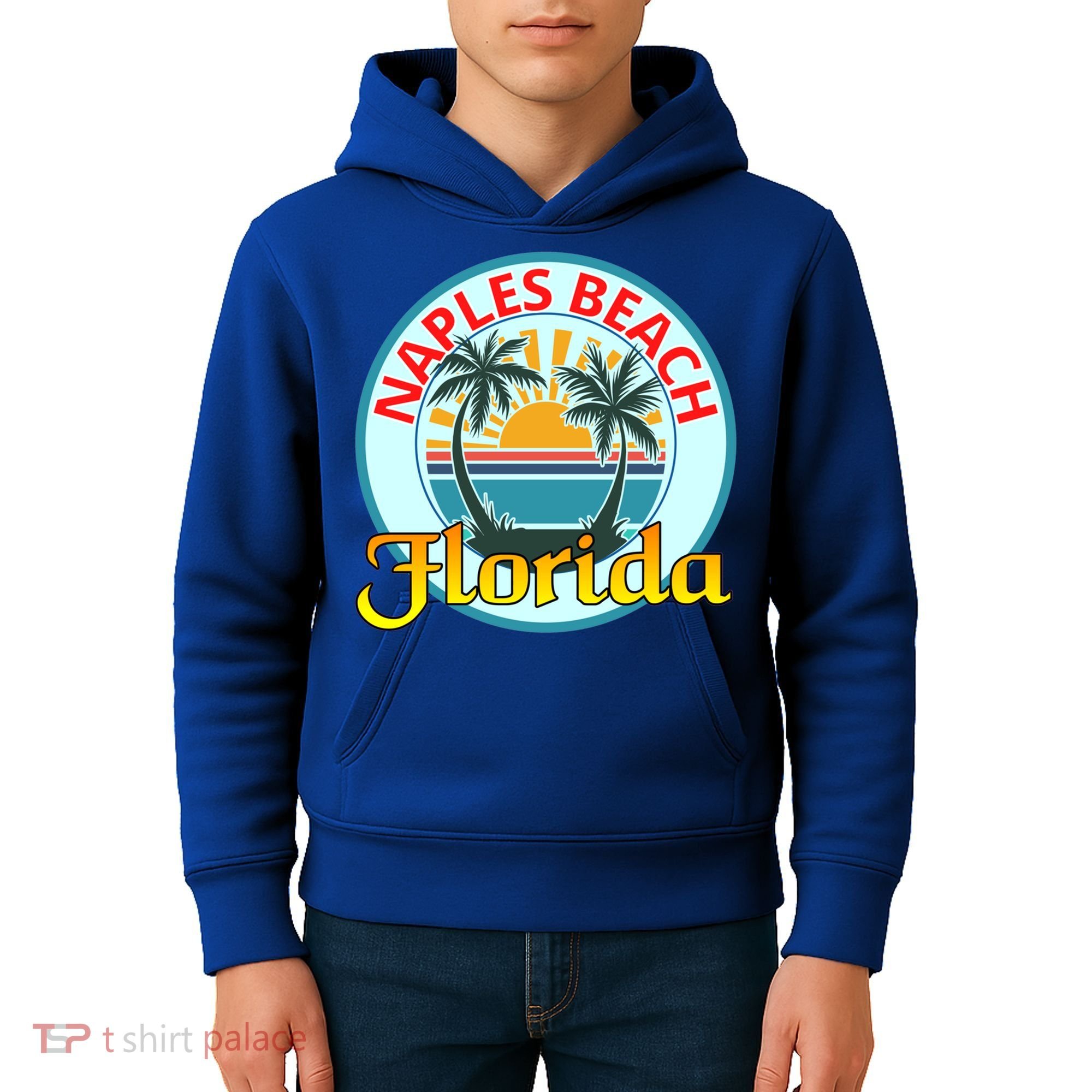 Beach Please Naples Beach Florida Beach Spring Break Gift Kids Hoodie