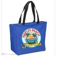 Beach Please Naples Beach Florida Beach Spring Break Gift Tote Bag thumb 2