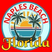 Beach Please Naples Beach Florida Beach Spring Break Gift Santa Hat thumb 1