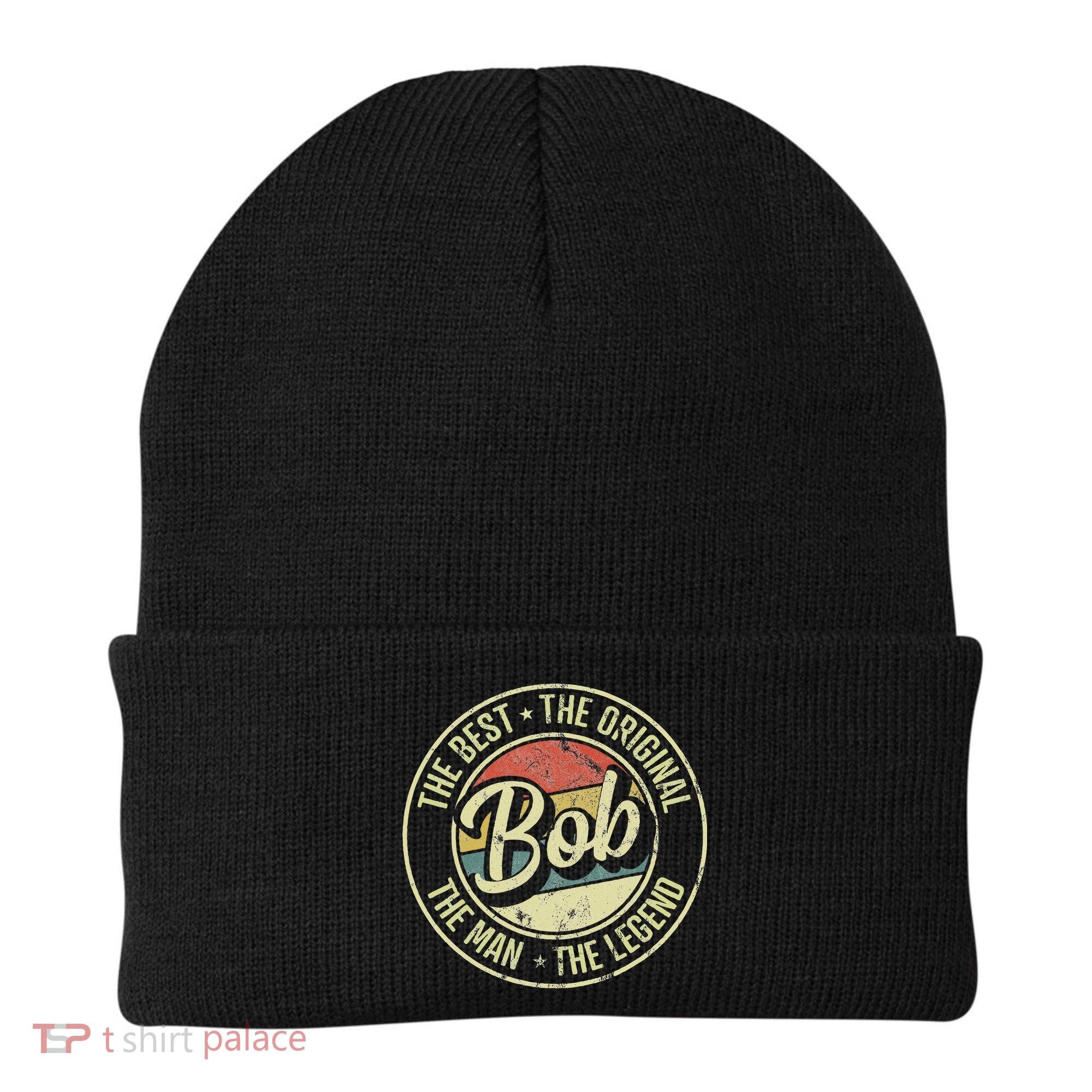 Bob Personal Name First Name Retro Bob Beanie