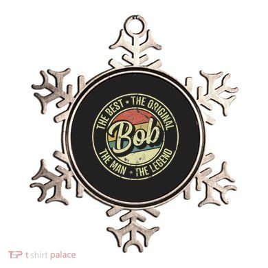 Bob Personal Name First Name Retro Bob Ornament