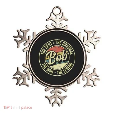 Bob Personal Name First Name Retro Bob Ornament