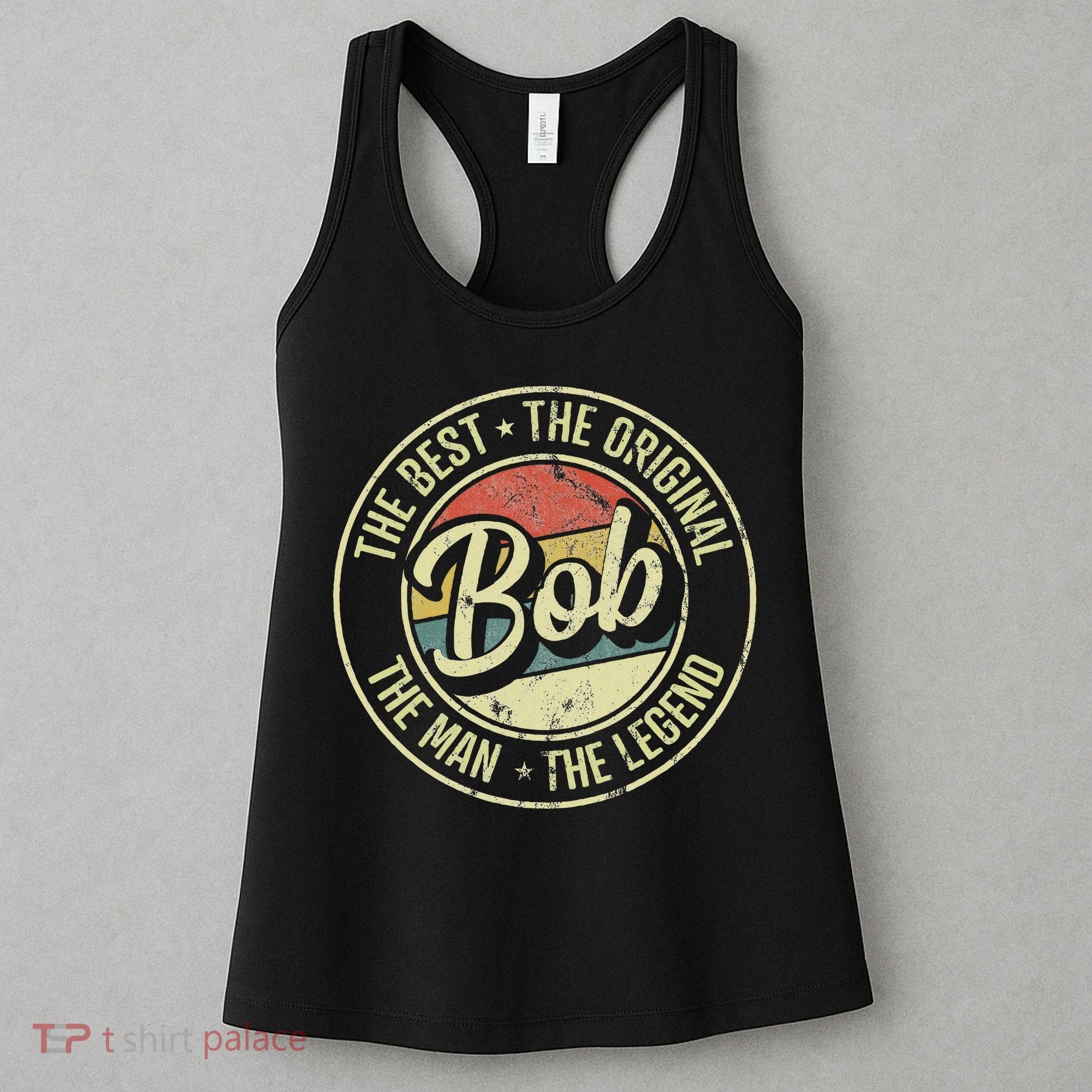 Bob Personal Name First Name Retro Bob Women's Tank Top