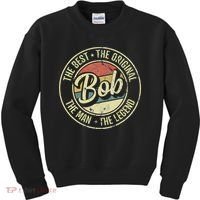 Bob Personal Name First Name Retro Bob Kids Sweatshirt thumb 0