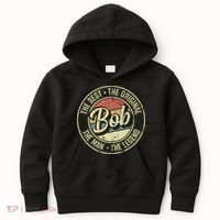 Bob Personal Name First Name Retro Bob Kids Hoodie thumb 0